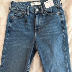 Topshop Blue Jamie Jeans